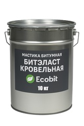 Мастика битумная ведро 10, 0 кг БИТЭЛАСТ - КРОВЕЛЬНЫЙ Ecobit