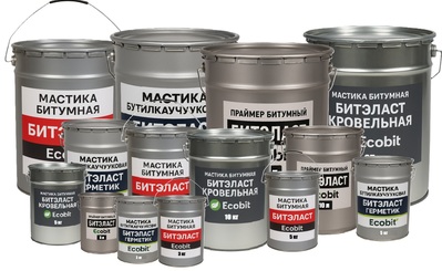 Битумная мастика БИТЭЛАСТ Ecobit ДСТУ Б В.2.7-108-2001 - main