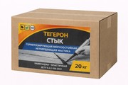 Тегерон Стык Экобит ящик 20 кг герметизирующая морозостойкая мастика