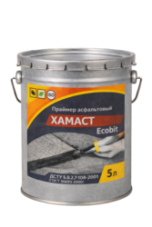 Праймер асфальтовый ХАМАСТ ЭКОБИТ ведро 5, 0 л ДСТУ Б.В.2.7-108-2001 