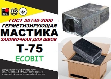 Мастика Т-75 Ecobit дорожная ГОСТ 30740-2000 - main
