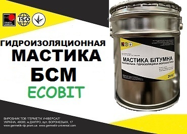 Мастика битумно-силиконовая БСМ Ecobit ДСТУ Б В.2.7-106-2001  - main