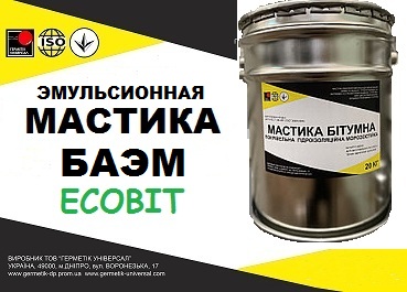 Мастика БАЭМ Ecobit ТУ 67-06-30-91 ( ДСТУ Б В.2.7-108-2001,  ГОСТ 30693 - main
