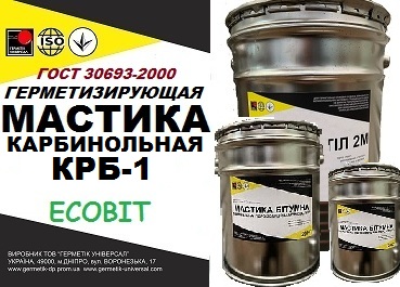 Мастика карбинольная КРБ-1 Ecobit ГОСТ 30693-2000 - main