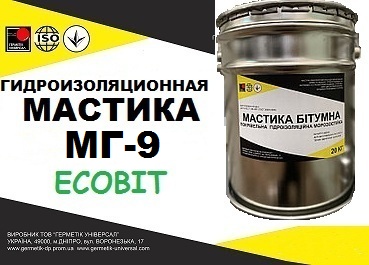 МГ-9 Ecobit Мастика гидроизоляционная окрасочная  - main