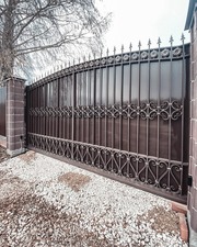 Металлические ворота в Кривом Роге - foto 2