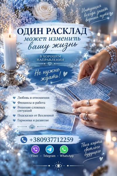 Таролог Днепр +380937712259  - main